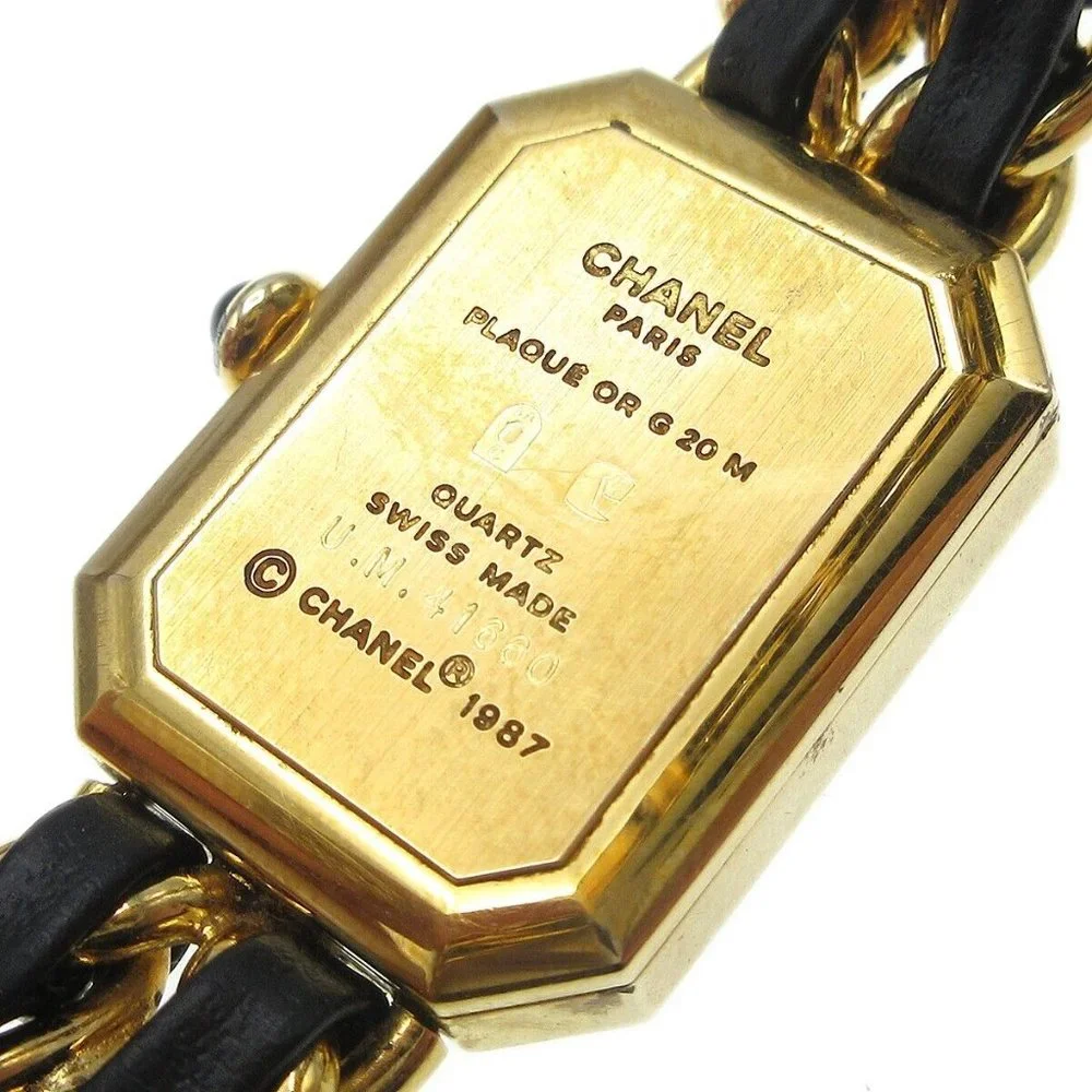 Chanel Premiere Watch Gold #XL U.M.41660 171038